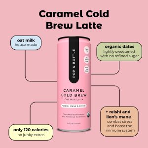 Caramel cold brew | Oat Milk Latte